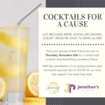 Cocktails for a Cause – website